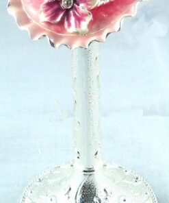 Pink Hat Enamel Metal Ring Holder