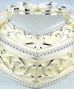 Wedding Endless Love Heart Jewellery Box Trinket Box