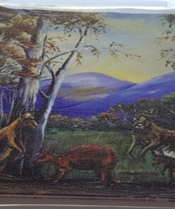 Jenny Sanders Kangaroo Luggage Tag