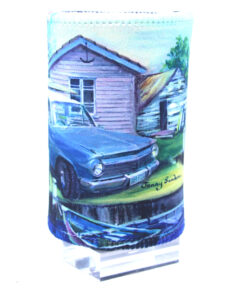 Holden Classic EH Station Wagon With Surfboards Neoprene Stubby Holder Cooler - Jenny Sanders
