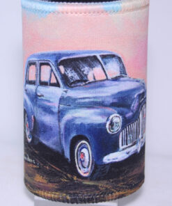 Holden 1948 Blue FX Sedan Neoprene Stubby Holder Cooler - Jenny Sanders