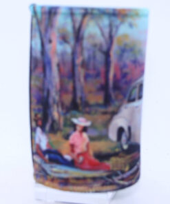 Alternative view of Holden At Picnic Neoprene Stubby Holder Cooler - Jenny Sanders