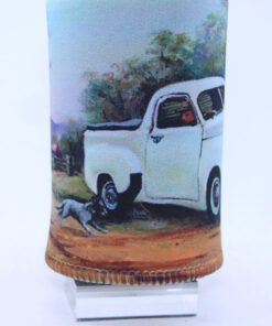Alternative view of Holden Ute With Tenacious Bluey Neoprene Stubby Holder Cooler - Jenny Sanders