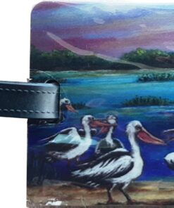 Alternative view of Jenny Sanders Pelican And Boat Luggage Tag