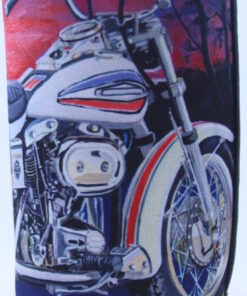 Harley Davidson Super Glide Neoprene Stubby Holder Cooler - Jenny Sanders