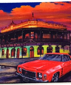 Holden Classic Red GTS Neoprene Coaster - Jenny Sanders