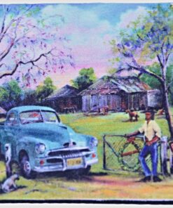 Holden FJ On The Farm Neoprene Coaster - Jenny Sanders