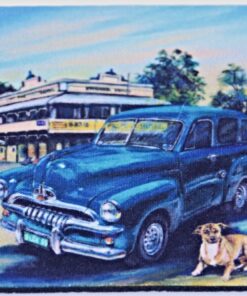 Holden Blue FJ Olde S5 Neoprene Coaster - Jenny Sanders