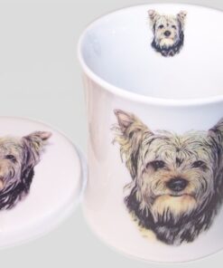 Alternative view of The Leonardo Collection Yorkie Mug Cup Coaster