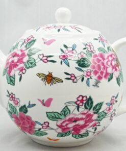 Ulster Weavers Susie Pink Flowers Bone China Teapot