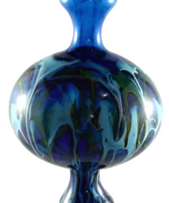 Blue Glass Hanging Bauble Blue 20cm