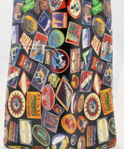 Alternative view of Sydney Love Vintage Hotel Pattern Passport Credit Card Ticket Document Holder