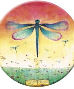 Jehanne Weyman Dragonfly Compact Pocket Handbag Mirror