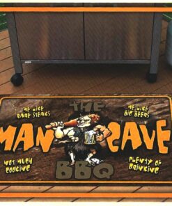 Alternative view of Vidori BBQ Anti-Splatter Rubber Man Cave Mat