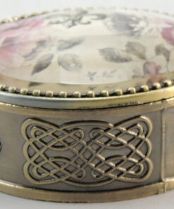 Alternative view of Roses and Fleur-de-lis Round Trinket Box