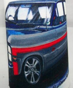 Alternative view of Silver XV Ford Car Licenced Stubby Holdet Cooler - Jenny Sander