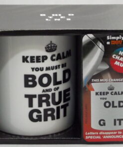 Behind the Lines Heat Changing Ceramic Mug - Keep Calm