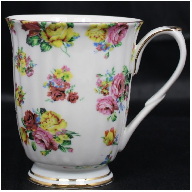 Royal Devonshire Fine White Porcelain Georgina Mug