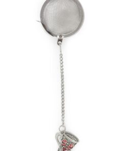Small Mesh Ball Tea Infuser With Mug Charm