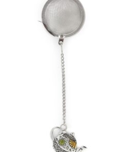 Small Tea Ball Infuser With Teapot Charm