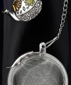 Alternative view of Small Tea Ball Infuser With Teapot Charm