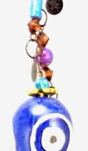 Turkish Handmade Ceramic Hanging Evil Eye Ornament