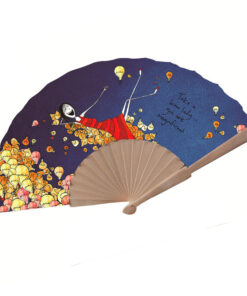 Silk Hand Fan Take a bow lady, you are magnificent