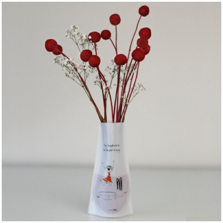 Imagine Ellie PVC Vase - Laughed