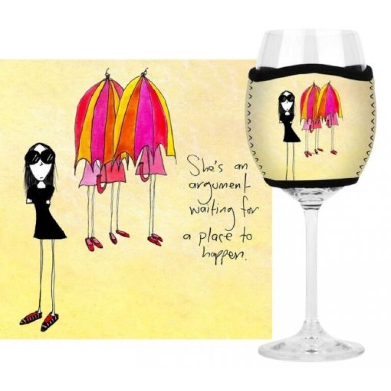 Imagine Ellie 200-400mls Wine Glass Cooler Argument