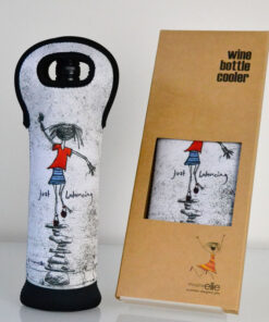 Imagine Ellie Neoprene Wine Bottle Cooler - They Laughed