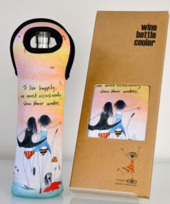 Imagine Ellie Neoprene Wine Bottle Cooler Undies
