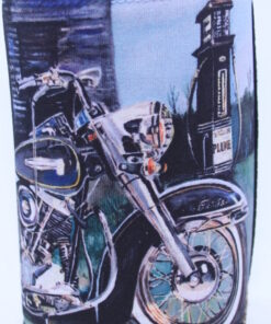 Harley Davidson 1968 Electra Glide Neoprene Stubby Holder Cooler - Jenny Sanders