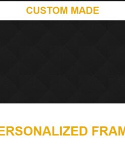 Motorcycle Custom Or Blank Novelty Number Plate Frame 18.5cm x 10cm