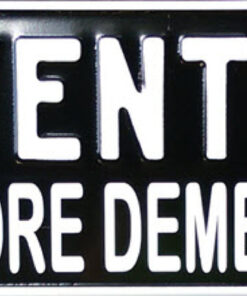 ADVENTURE BEFORE DEMENTIA Novelty Number Plate