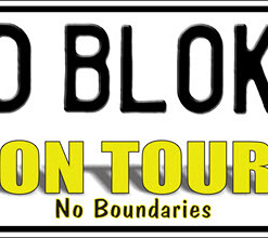 MA 'N PA ON TOUR Novelty Number Plate