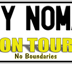 GREY NOMADS ON TOUR Novelty Number Plate