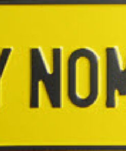 GREY NOMADS Novelty Number Plate