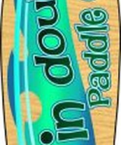 If in doubt Paddle out Metal Surfboard Sign