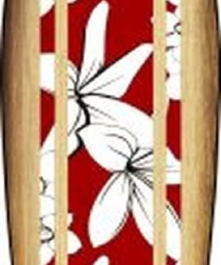 Tropical Flower Surfboard Sign