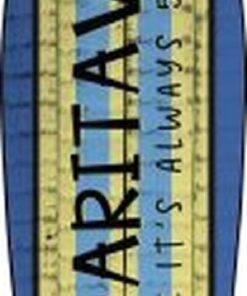 MARGARITVILLE Metal Surfboard Sign