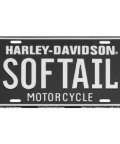 HARLEY DAVIDSON MOTORCYCLE SOFTTAIL Novelty Number Plate Sign