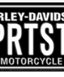 HARLEY DAVIDSON MOTORCYCLE SPRTSTR Novelty Number Plate Sign