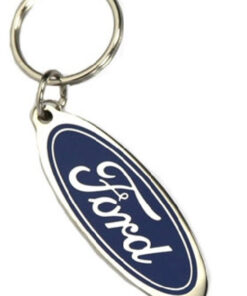 Ford Blue Oval Enamel Keyring Key Chain