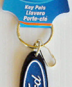 Ford Blue Oval Rubber Keyring Key Chain