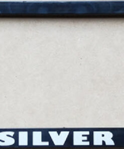 MY SILVER CAR Number Plate Frame Surround
