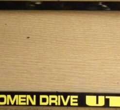 REAL WOMEN DRIVE UTES Number Plate Frame Surround