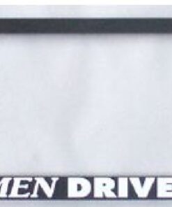 REAL MEN DRIVE UTES Number Plate Frame Surround
