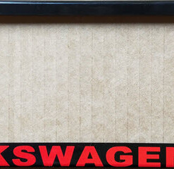 VOLKSWAGEN GTI Number Plate Frame Surround