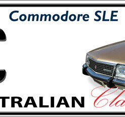 HOLDEN VC COMMODORE SLE Novelty Number Plate
