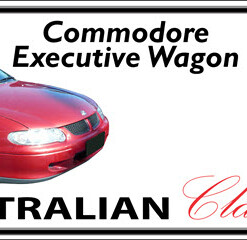 HOLDEN VX COMMODORE Executive Wagon 2000-02 Novelty Number Plate